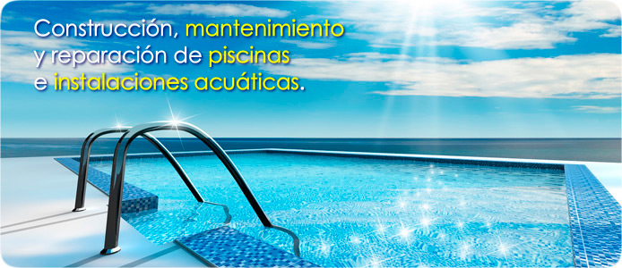 Construccion, mantenimiento y reparacion de piscinas en Madrid.